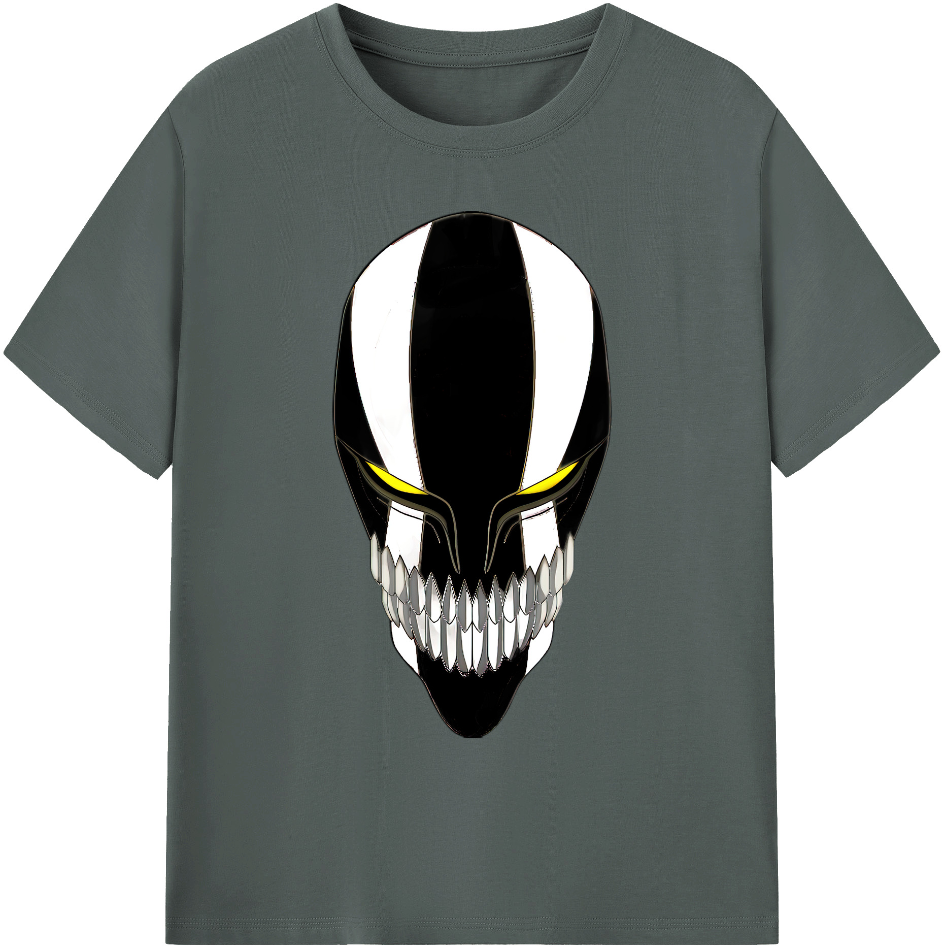 （画像用） ブリーチ 黒崎一護（くろさき いちご）BLEACH Kurosaki Ichigo 綿100％ メンズ半袖Tシャツ｜肌触りやわらか＆通気性